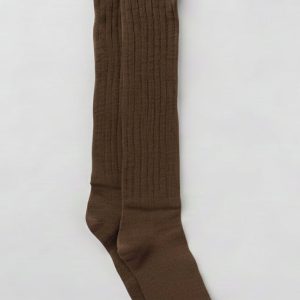 Unisex Scrunch Sock - Espresso