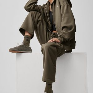 ALO Sunset Sneaker - Olive Tree