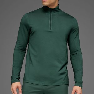 Conquer 1/4 Zip Reform Long Sleeve - Clover Green