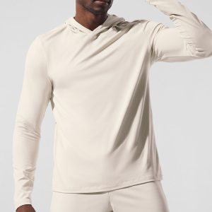 Conquer Reform Long Sleeve With Hood - Bone