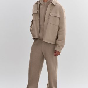 Scholar Straight Leg Sweatpant - Gravel
