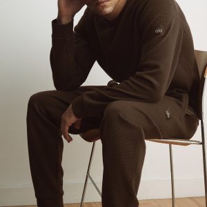 Waffle Lounge Jogger - Espresso