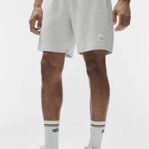 7 Double Take Short - White Heather