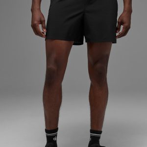 5 Traction Running Short - Black
