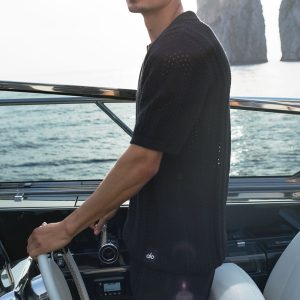 7 Coastline Knit Short - Black