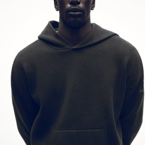 Scholar Hooded Sweater - Anthracite