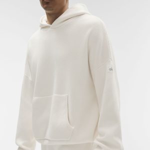 Scholar Hooded Sweater - Ivory