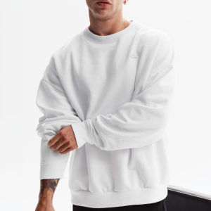 Accolade Crew Neck Pullover - White