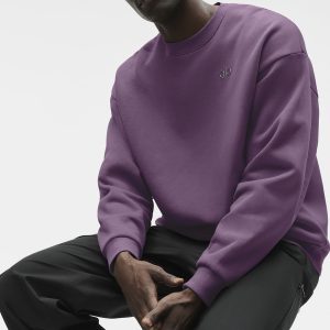 Accolade Crew Neck Pullover - Plum Kiss