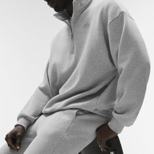 Accolade 1/4 Zip Pullover - Athletic Heather Grey