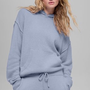 Wool Cashmere New Class Hoodie - Winter Frost