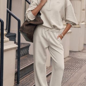 Accolade Straight Leg Sweatpant - Oatmeal Heather