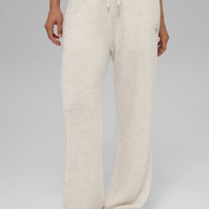 Wool Cashmere New Class Sweatpant - Bone Heather