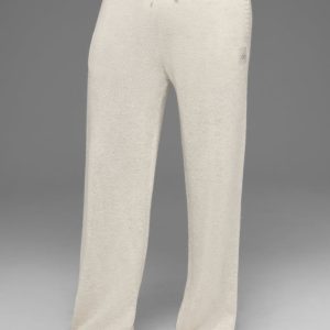 Wool Cashmere New Class Sweatpant - Bone Heather